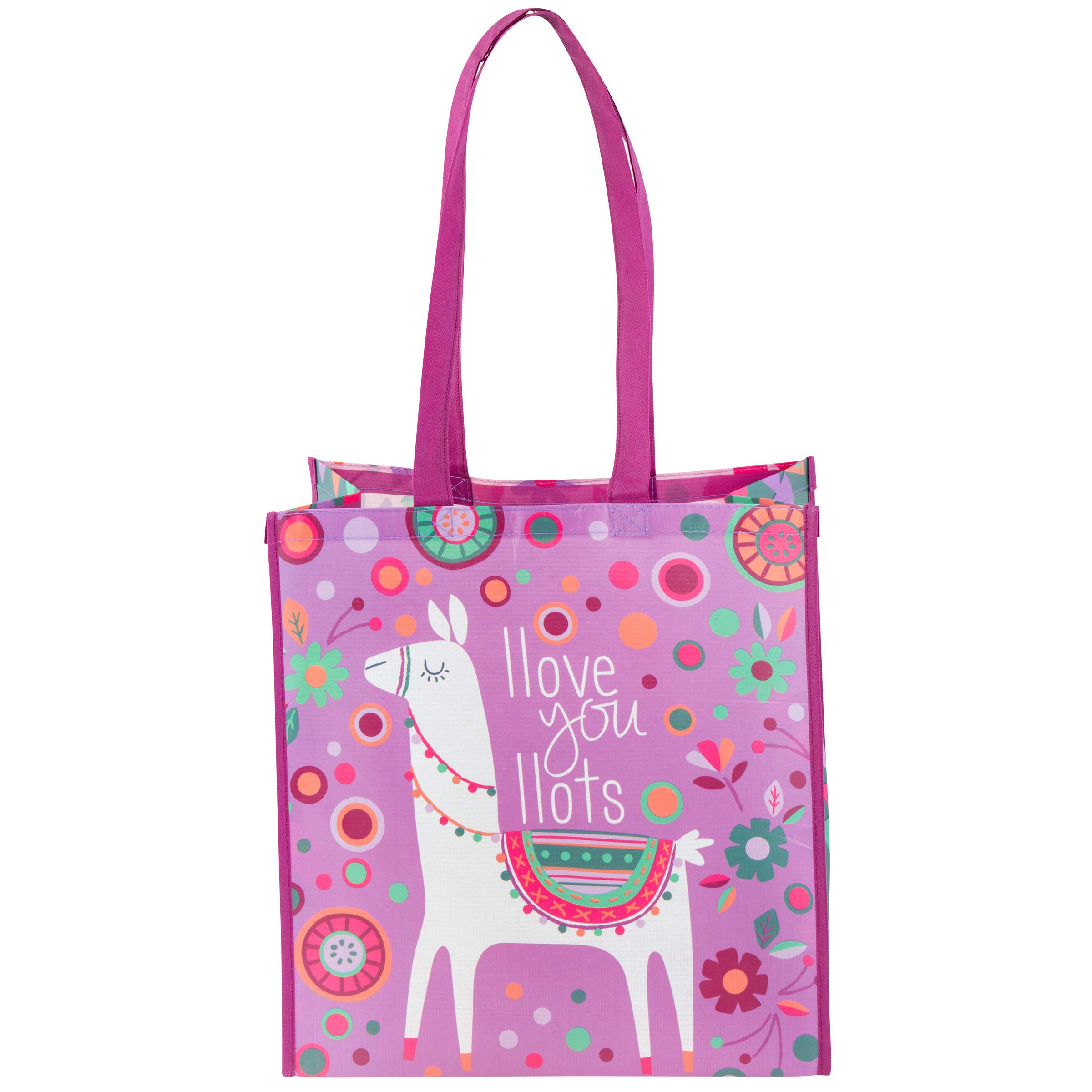 Stephen Joseph Kids' Large Recycled Gift Bags - Eco-Friendly Llama Design, 1-Pack | Perfect for Birthday Parties, Baby Showers & Holiday Gifts