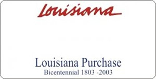 Custom Louisiana License Plate #2 - Personalized DIY Online Design | Free Name & Text Engraving for Cars, Trucks & Motorcycles