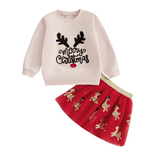 Reindeer & Merry Christmas Apricot