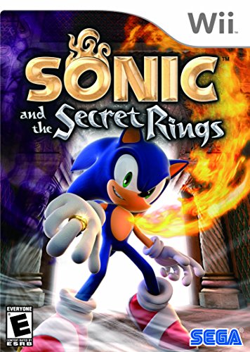 Sonic and the Secret Rings - Nintendo Wii Game - Action-Adventure Platformer for Kids & Adults - Perfect for Family Game Nights & Solo Play