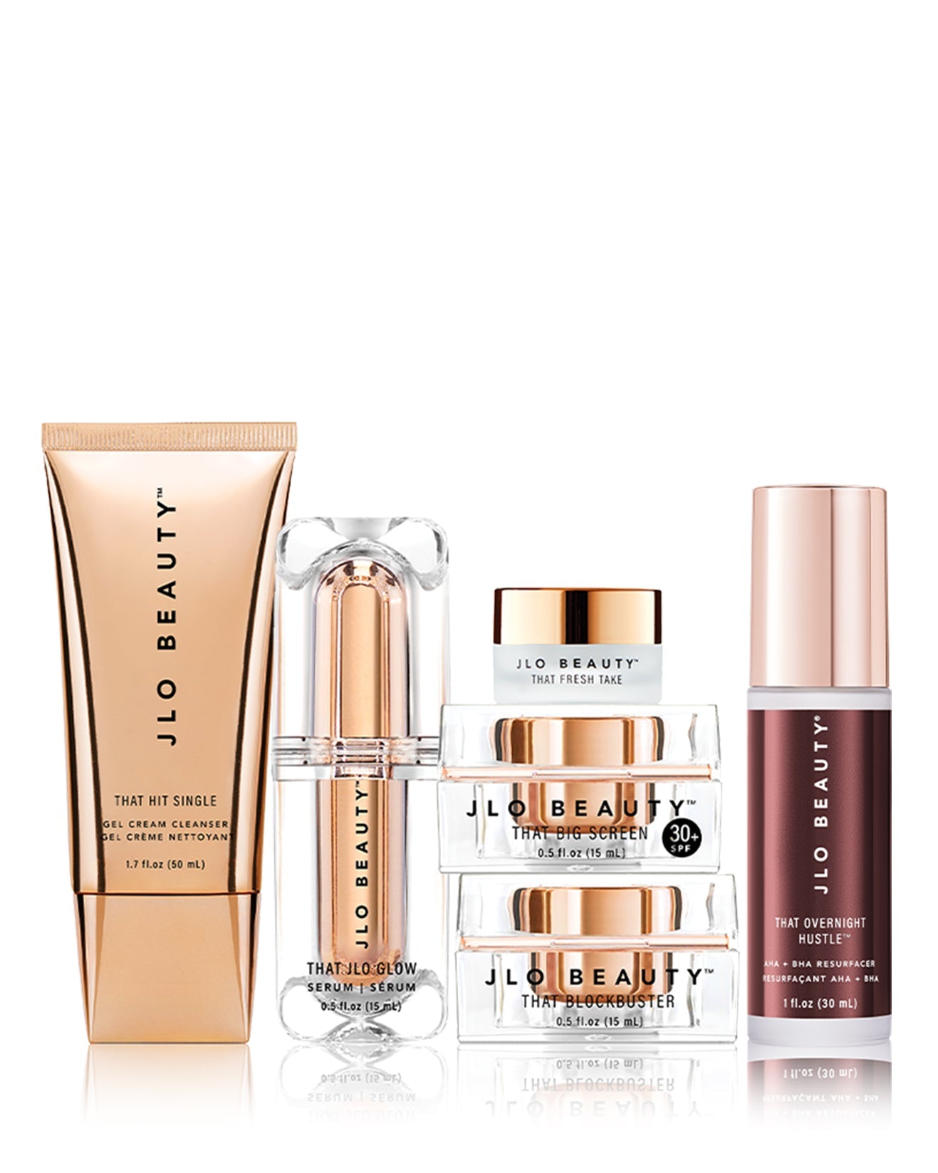 6-Piece JLO Deluxe Makeup Kit with 3 Free Gifts - Perfect for Everyday Glam & Special Occasions