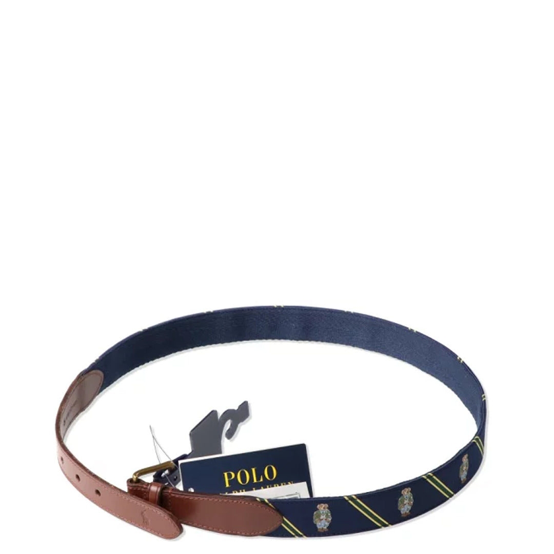 Polo Bear Leather Ribbon Belt for Men & Women - Stylish Adjustable Waistband for Casual & Formal Outfits | Perfect for Office, Parties & Everyday Wear