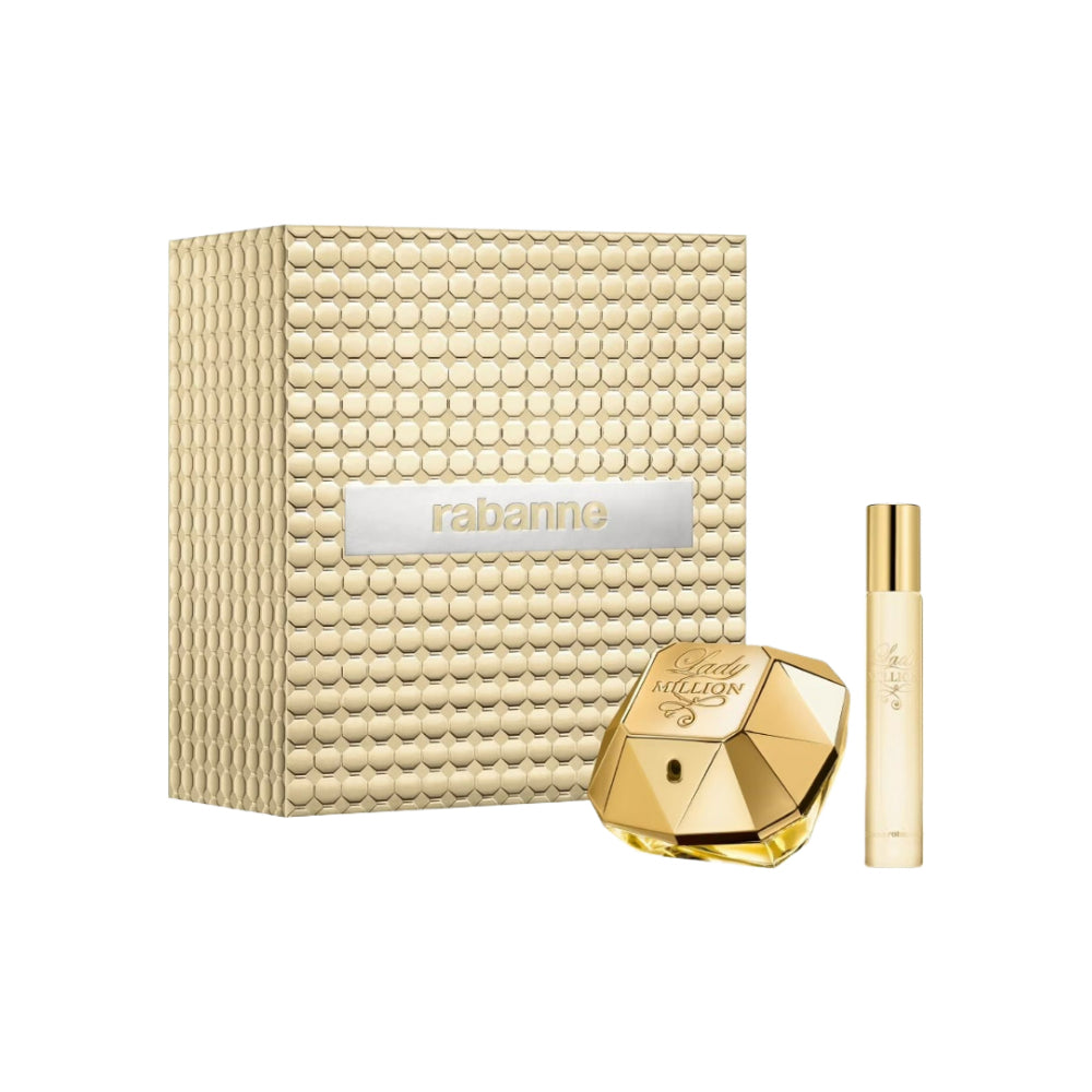Lady Million Eau De Parfum for Women - 2.7oz/80ml Luxury Perfume Set - Floral Fruity Fragrance for Date Night & Special Occasions