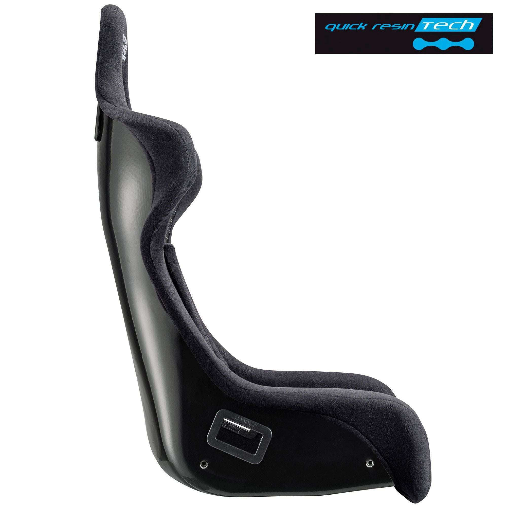 Sparco Grid Q Racing Seat - FIA QRT Certified for Motorsports & Sim Racing - Perfect for Track Days, Drifting, and Gaming Setups