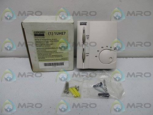 1UHE7 Programmable Thermostat - New in Box - Perfect for Home, Office & HVAC System Temperature Control