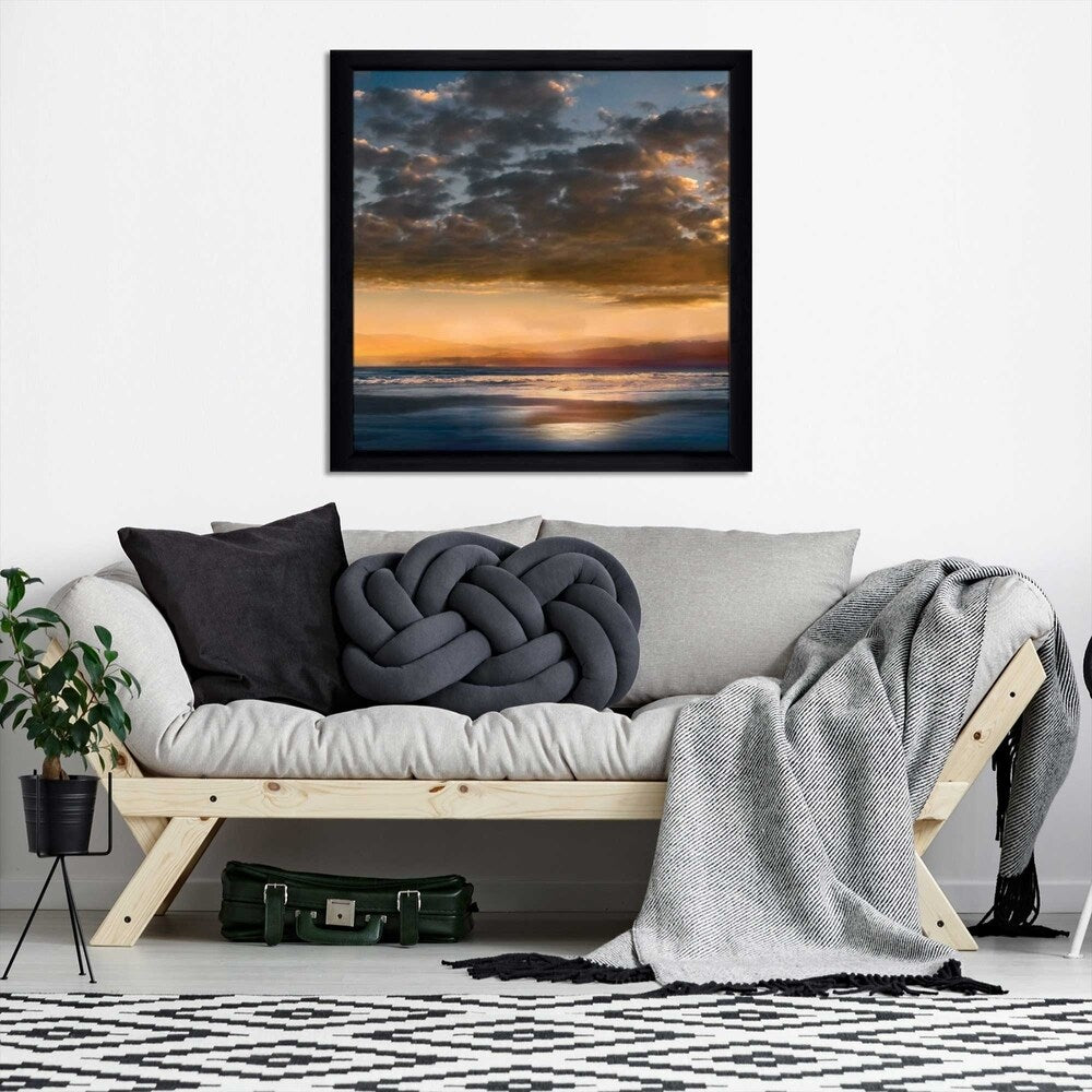 Dream Away by Mike Calascibetta - Blue Acrylic Wall Art Print - Perfect for Living Room, Bedroom & Office Decor