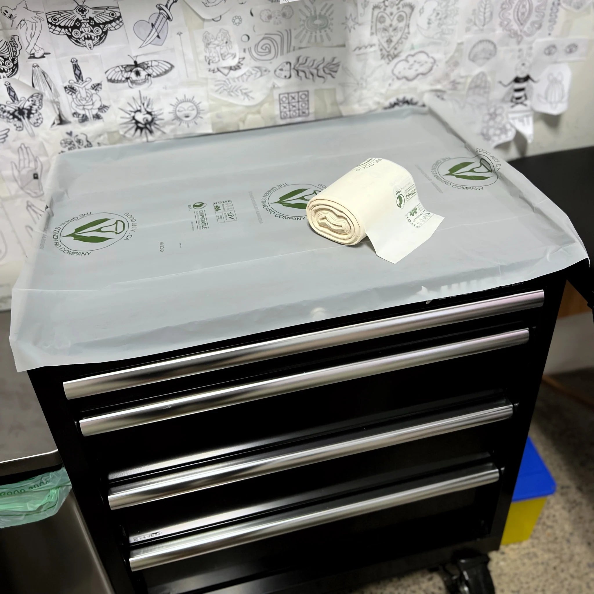 Eco-Friendly Good Judy Compostable Station Covers - Biodegradable & Sustainable for Parties, Events & Waste Management