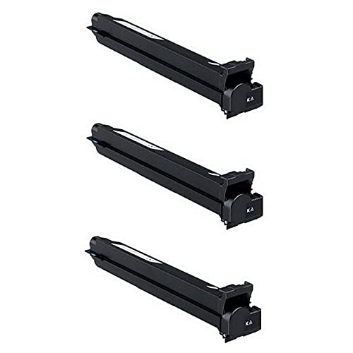 High-Yield Black Toner Cartridge (3-Pack) for Konica Minolta bizhub C300/C352/C352P Printers | 20,000 Page Yield | Replacement for 8938-705 | Perfect for Office Printing & High-Volume Document Production