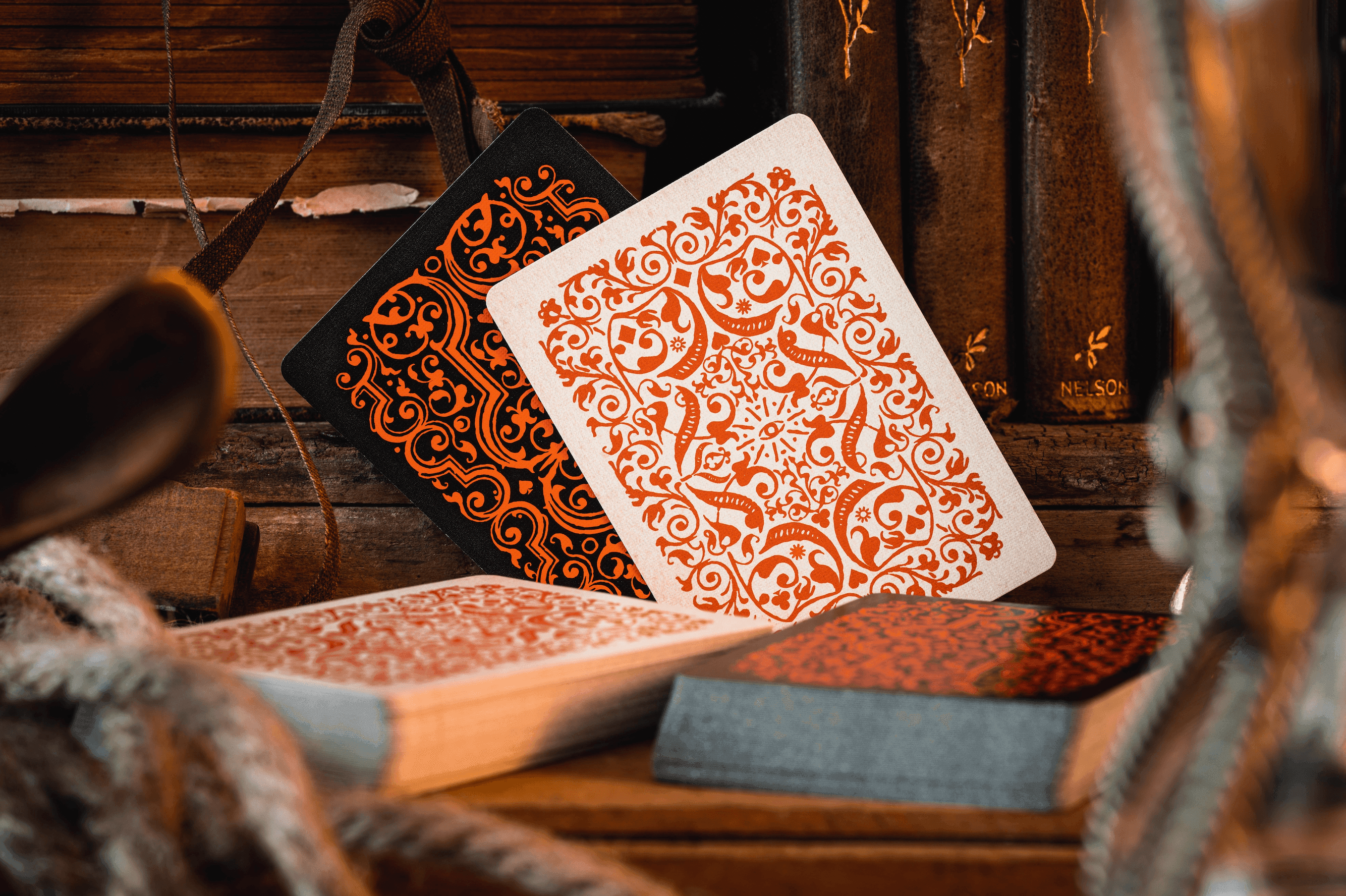 Cartomancer Shadow Playing Cards by Alain Benoit - Premium Gothic Tarot Cards for Magic Tricks, Fortune Telling & Cardistry | Perfect for Magicians, Tarot Readers & Collectors