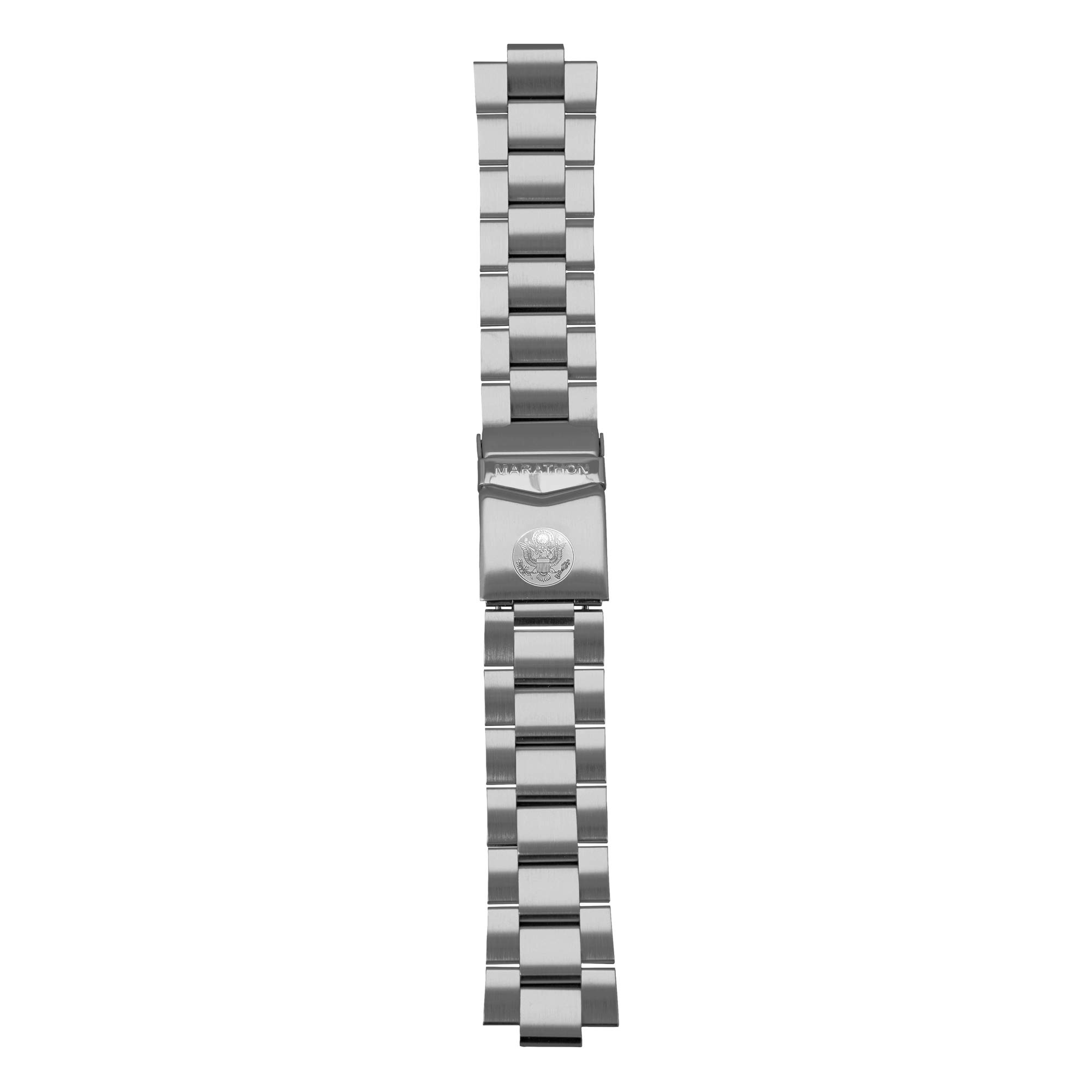Marathon Military-Grade Stainless Steel Watch Band - Durable 18mm/20mm/22mm Replacement Bracelet for Tactical, Outdoor & Everyday Use