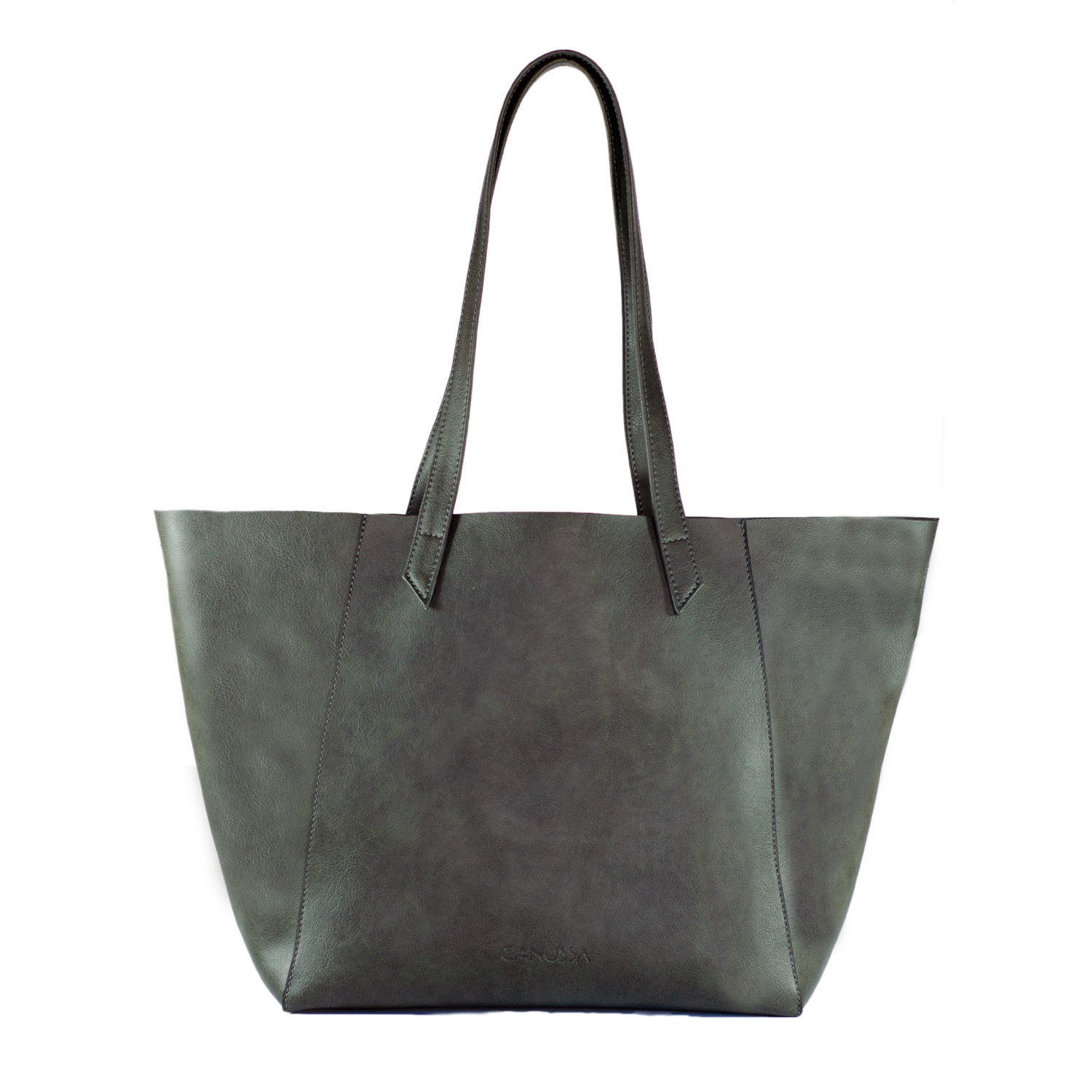 Canussa Totissimo Grey Tote Bag - Stylish & Spacious for Work, Travel & Everyday Use