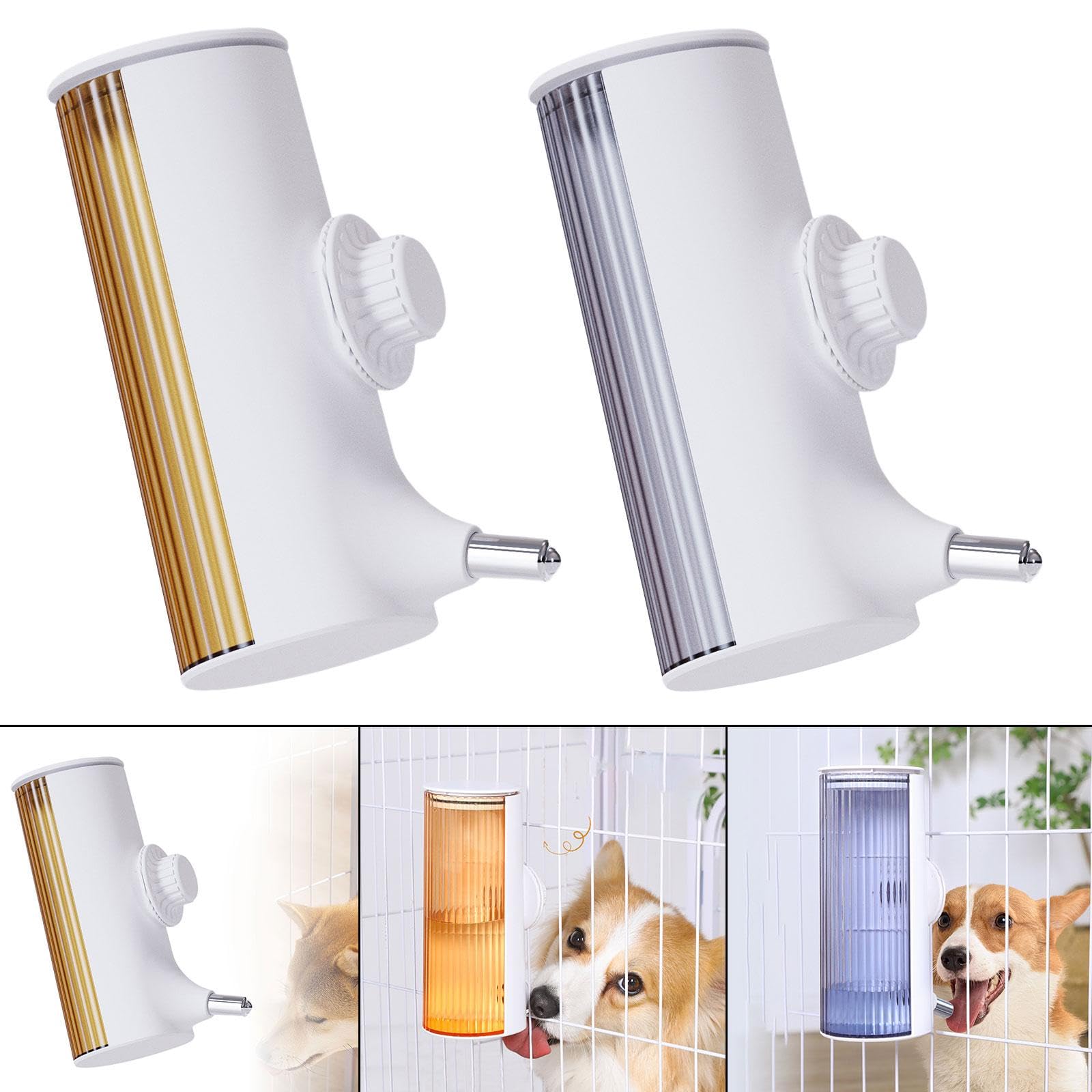SECRET DESIRE Portable Dog Water Bottle for Cage - Leak-Proof Pet Water Dispenser for Dogs, Cats, Kittens, Chinchillas & Small Animals - Ideal for Travel, Outdoor, and Home Use