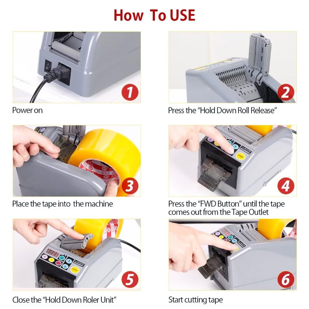 Electric Tape Dispenser & Ribbon Cutter - 39