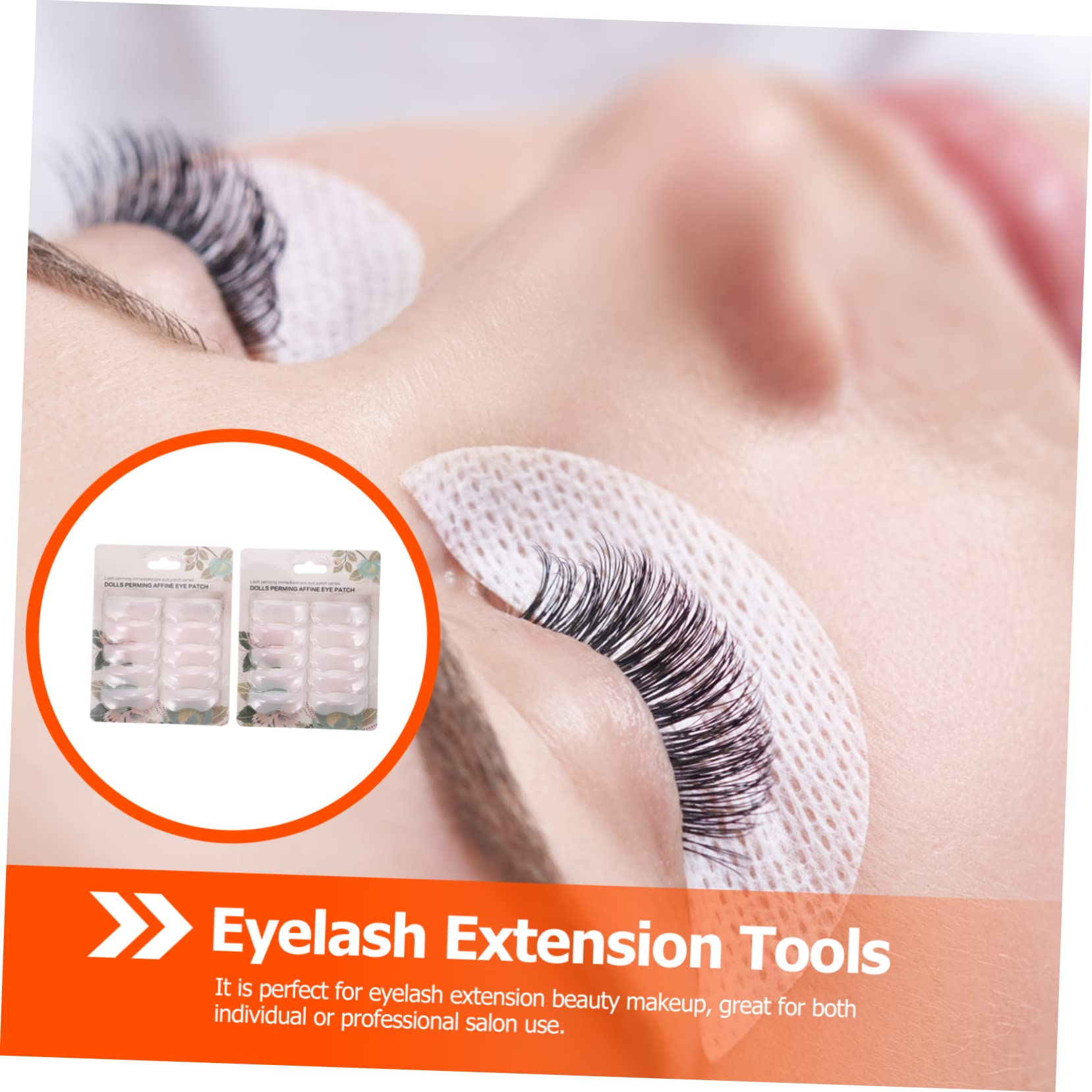 Minkissy Reusable Silicone Eyelash Pads for Lash Perming - Washable Eyelash Extension Pads for Home & Professional Salon Use - Perfect for DIY Lash Lifting, Extensions & Styling