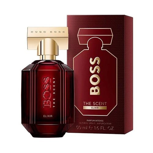 Hugo Boss The Scent Elixir Femme Intense Eau de Parfum 50ml - Floral Vanilla Perfume for Women & Men, Long-Lasting Luxury Fragrance for Date Night & Special Occasions