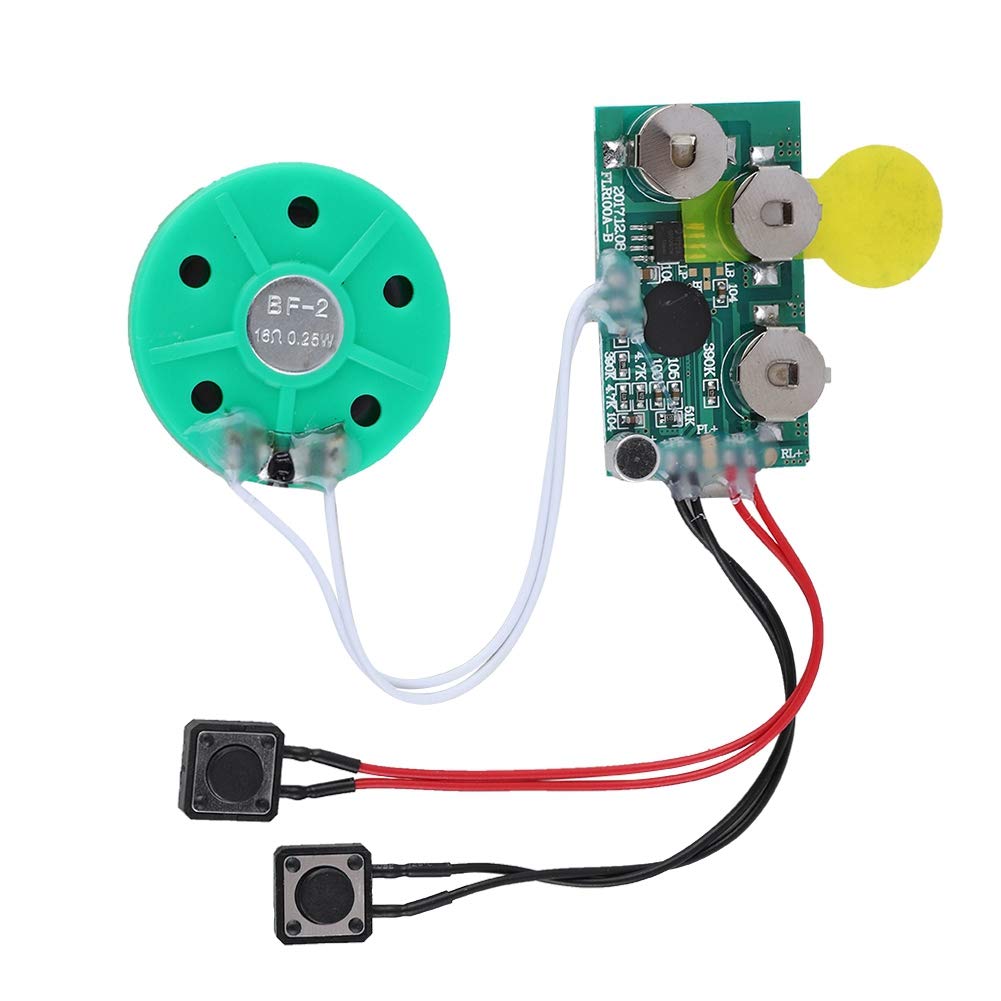 DIY Music Sound Chip Card - 4 Min Recordable Voice Module for Greeting Cards, Gifts & Toys