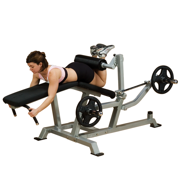 Body Solid Leverage Leg Curl LVLC - Professional Gym Leg Curl Machine for Home & Commercial Use - Perfect for Hamstring & Leg Strength Training