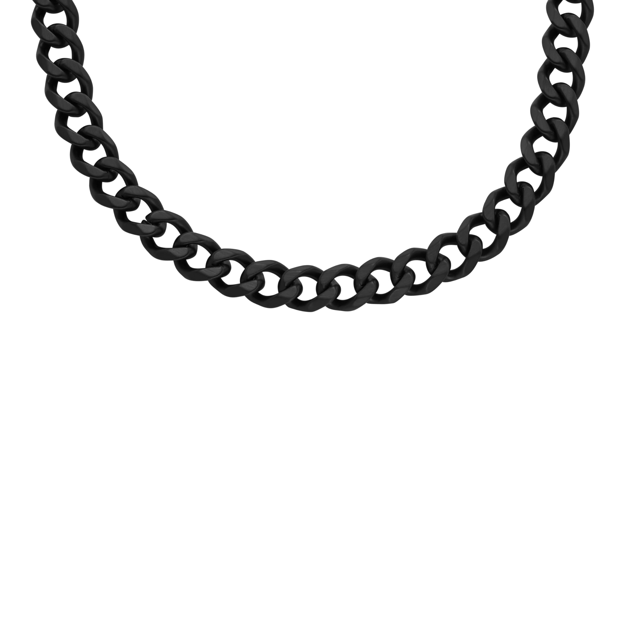 Fossil Men's Stainless Steel or Leather Necklace - Classic & Durable Jewelry for Everyday Wear, Gifts & Special Occasions