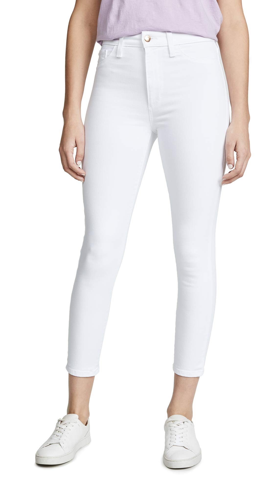 Joe's Jeans Women's Charlie High Rise Skinny Crop Jean - Stretch Denim Pants for Women, Slim Fit Ankle Length Jeans | Perfect for Casual Wear, Office Outfits & Night Out