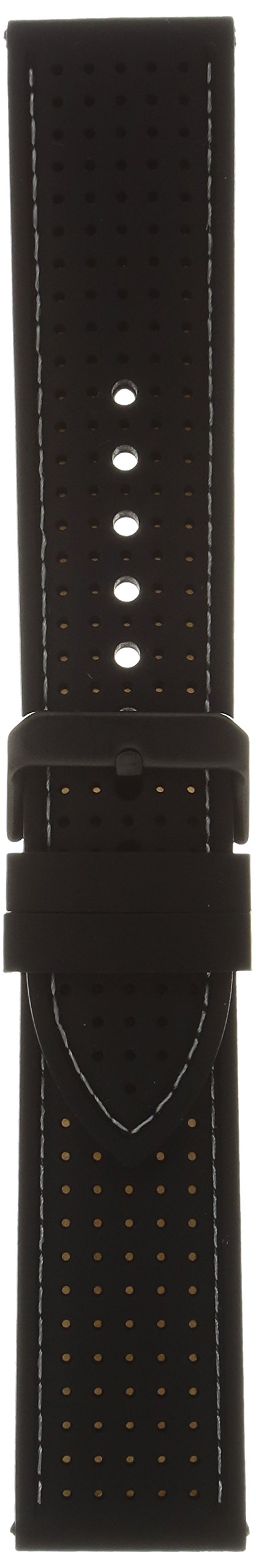 Hadley Roma MS3351RA 200 Silicone Watch Band - Durable & Comfortable Replacement Strap for Men & Women - Perfect for Sports, Work & Everyday Wear