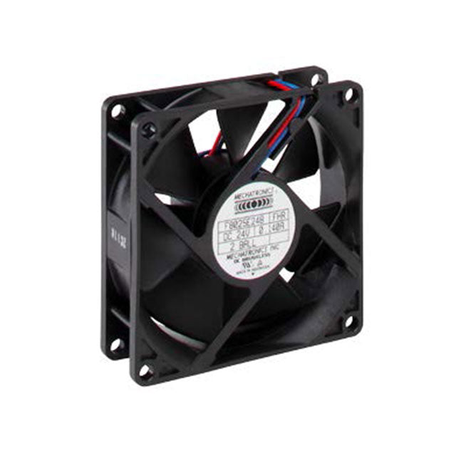 12V 80x25mm (80x80x25) Mechatronics Thermal Controlled Cooling Fan F8025E12B3 FSR - Perfect for PC Cooling, Electronics Enclosures & Server Racks