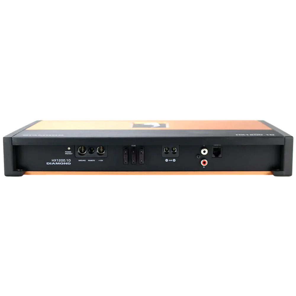 Diamond Audio HX1200.1D 1200W RMS HEX Series Class D Monoblock Car Amplifier - Certified Refurbished | High Power Bass Boost for Car Audio Systems, Subwoofers & Truck Stereo Upgrades