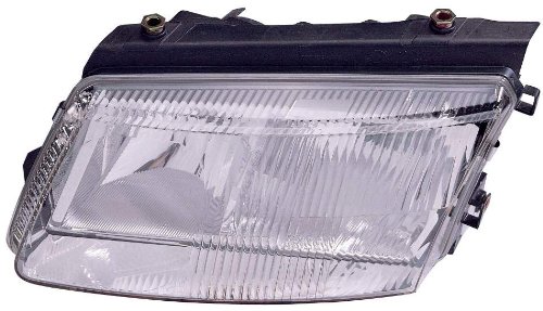 Depo 341-1105L-AS Volkswagen Passat Driver Side Headlight Assembly Replacement - Left Front Headlamp Compatible with Select Passat Models - Perfect for Night Driving & Vehicle Safety Upgrades