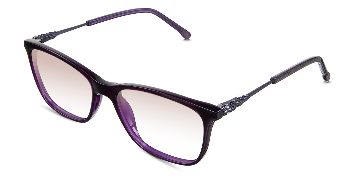 Elle Women's Prescription Tinted Glasses - Stylish & UV Protection for Everyday Wear, Reading, and Outdoor Activities