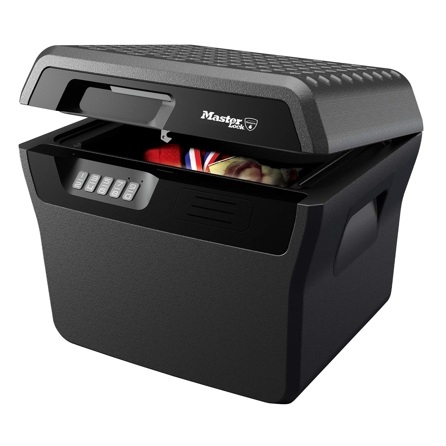MASTER LOCK Fireproof and Waterproof Security Safe Box - Large Digital Combination Safe for A4 Documents, Electronics, Valuables - FHW40300EURHRO - Perfect for Home, Office, and Business Use