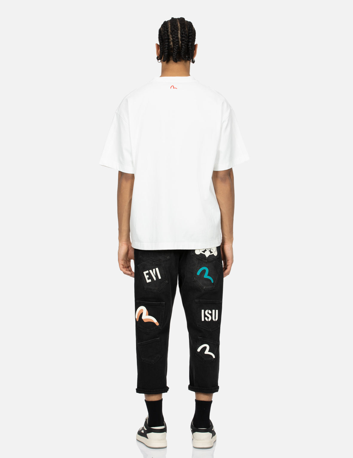 Stylish Multi-Pocket Cropped Fit Jeans for Women | Trendy Printed Denim Pants | Perfect for Casual Outings, Streetwear & Fashion Looks