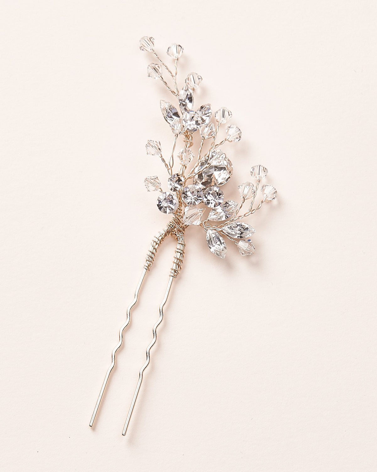 Elegant Aria Wedding Hair Pin - Vintage Bridal Hair Accessories for Women - Perfect for Weddings, Prom, and Special Occasions