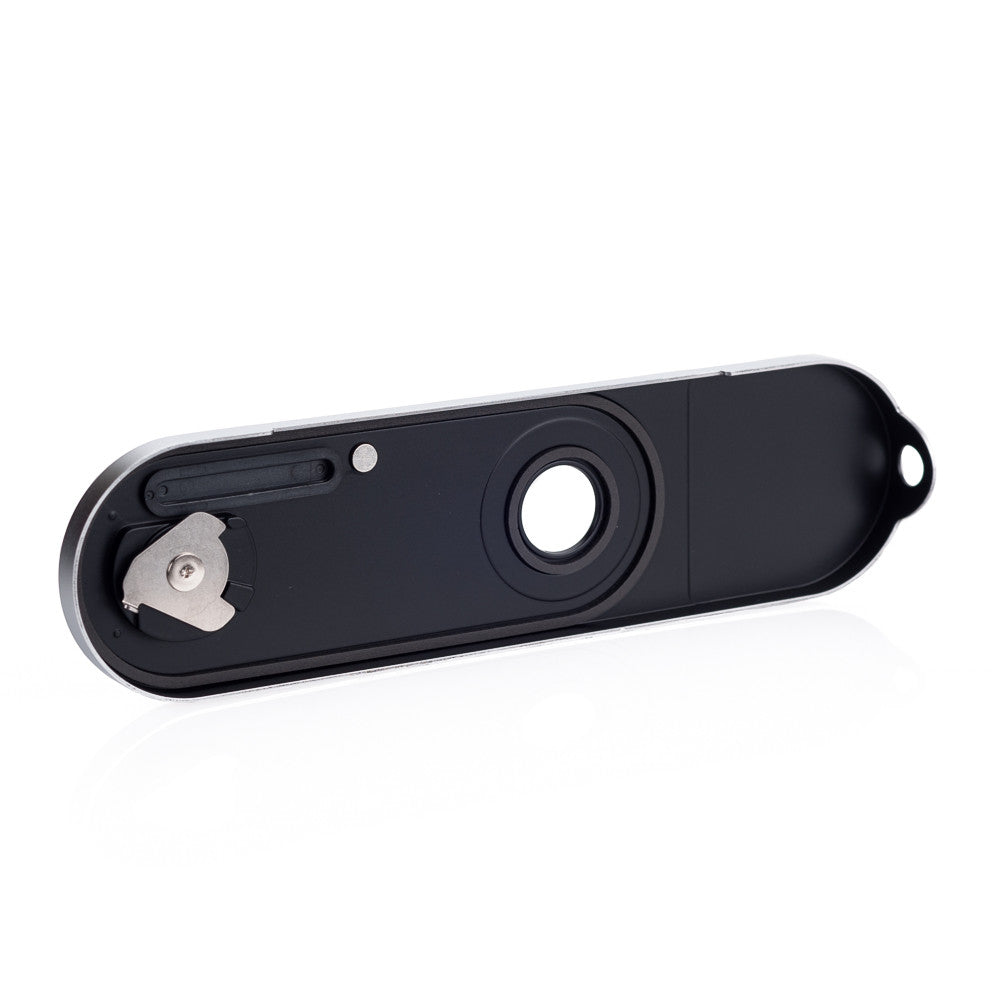 Leica M (Typ 240) Silver Chrome Base Plate - Camera Accessory for Professional Photography & Travel Shooting