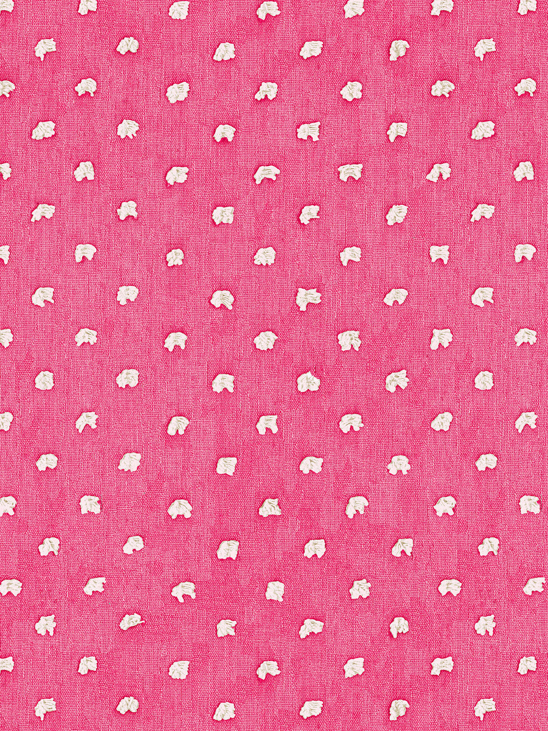 Sarah Jessica Parker Dotted Swiss Wallpaper - Floral Geranium Print for Living Room, Bedroom & Nursery Decor