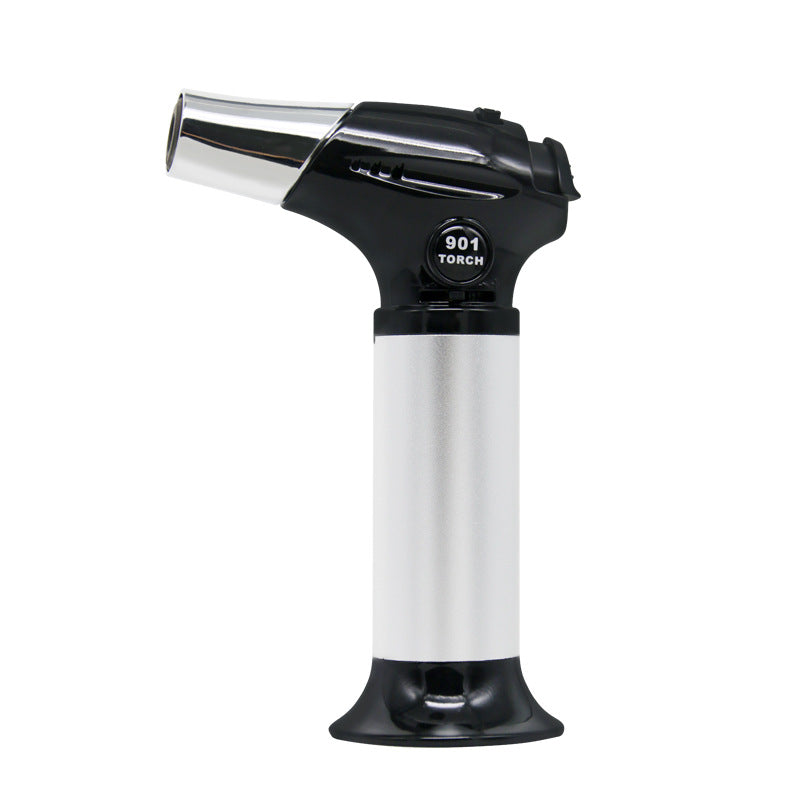GF 901 Windproof Butane Torch Lighter for Shisha, Hookah, Cigar & Dab - Refillable Pocket Lighter for Outdoor Cooking, Camping & BBQ