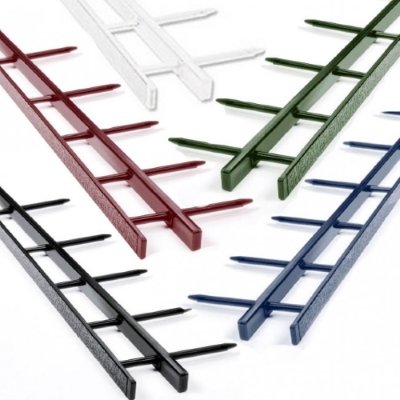 9741039G Velobind Strip Sets 11x3 Hot Knife White - 100 Pack of Velo Binding Strips for Document Binding, Office Supplies, and Presentation Materials