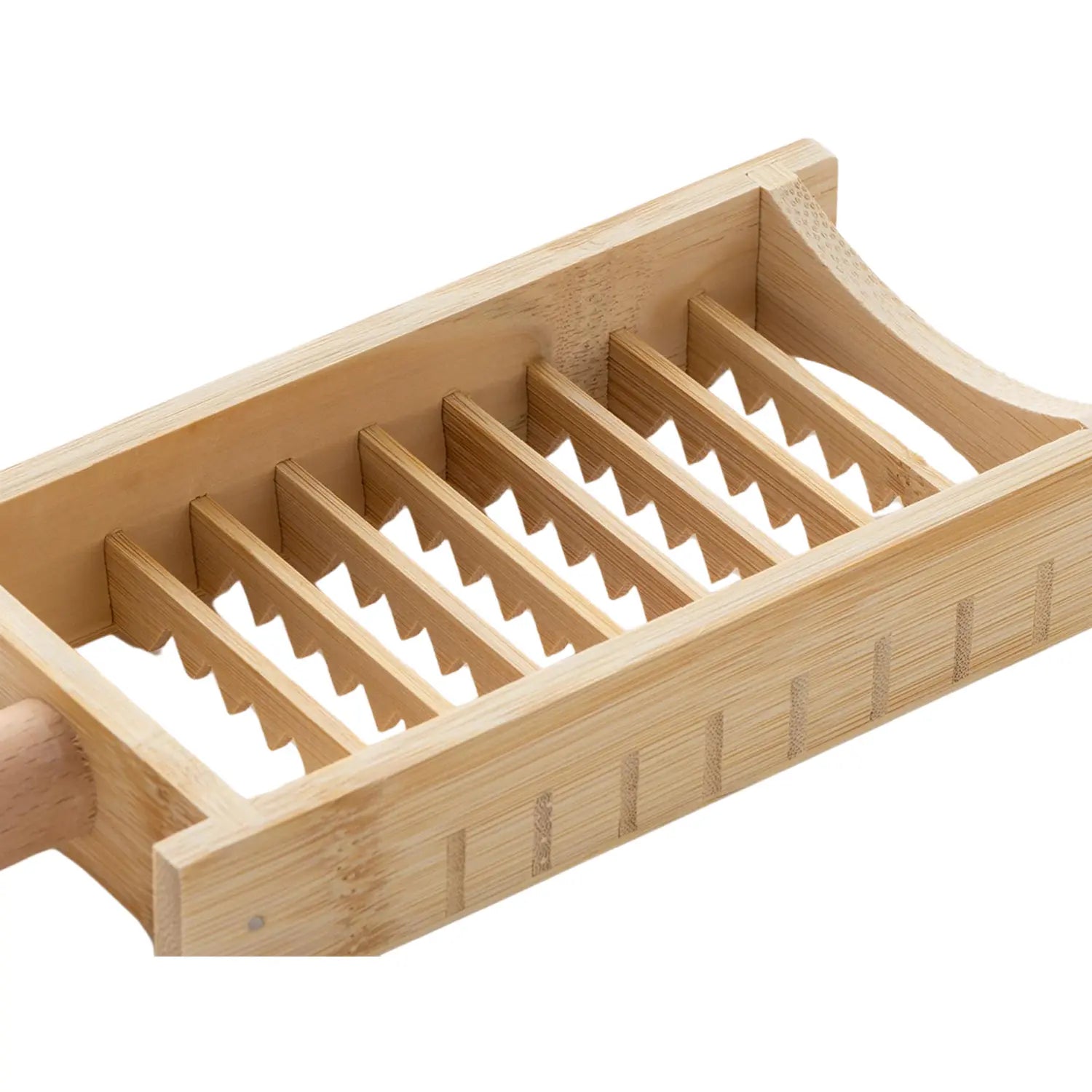 Premium Manyo Bamboo Oni Oroshi Grater Square - Authentic Japanese Ginger & Wasabi Grater for Sushi, Sashimi & Asian Cuisine - Durable & Eco-Friendly Kitchen Tool