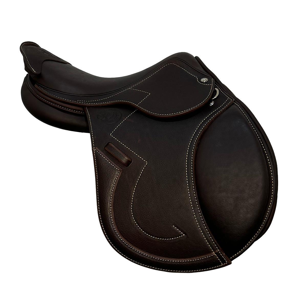 Antares Signature Junior Close Contact Jumping Saddle - Lightweight English Equestrian Saddle for Young Riders | Perfect for Show Jumping, Training & Horseback Riding Lessons