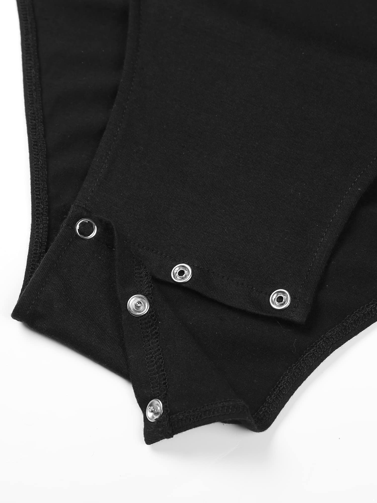 Men's Ballet Dance Leotard - Mock Neck Long Sleeve Unitard for Ballroom, Latin & Contemporary Dance | Stretchable Bodysuit for Performances & Practice