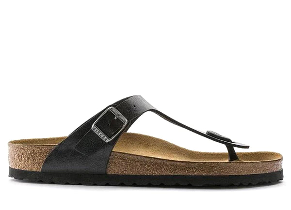 Birkenstock Gizeh Licorice Women's Sandals - Comfortable Cork Footbed Slides for Casual Wear, Beach, and Everyday Use