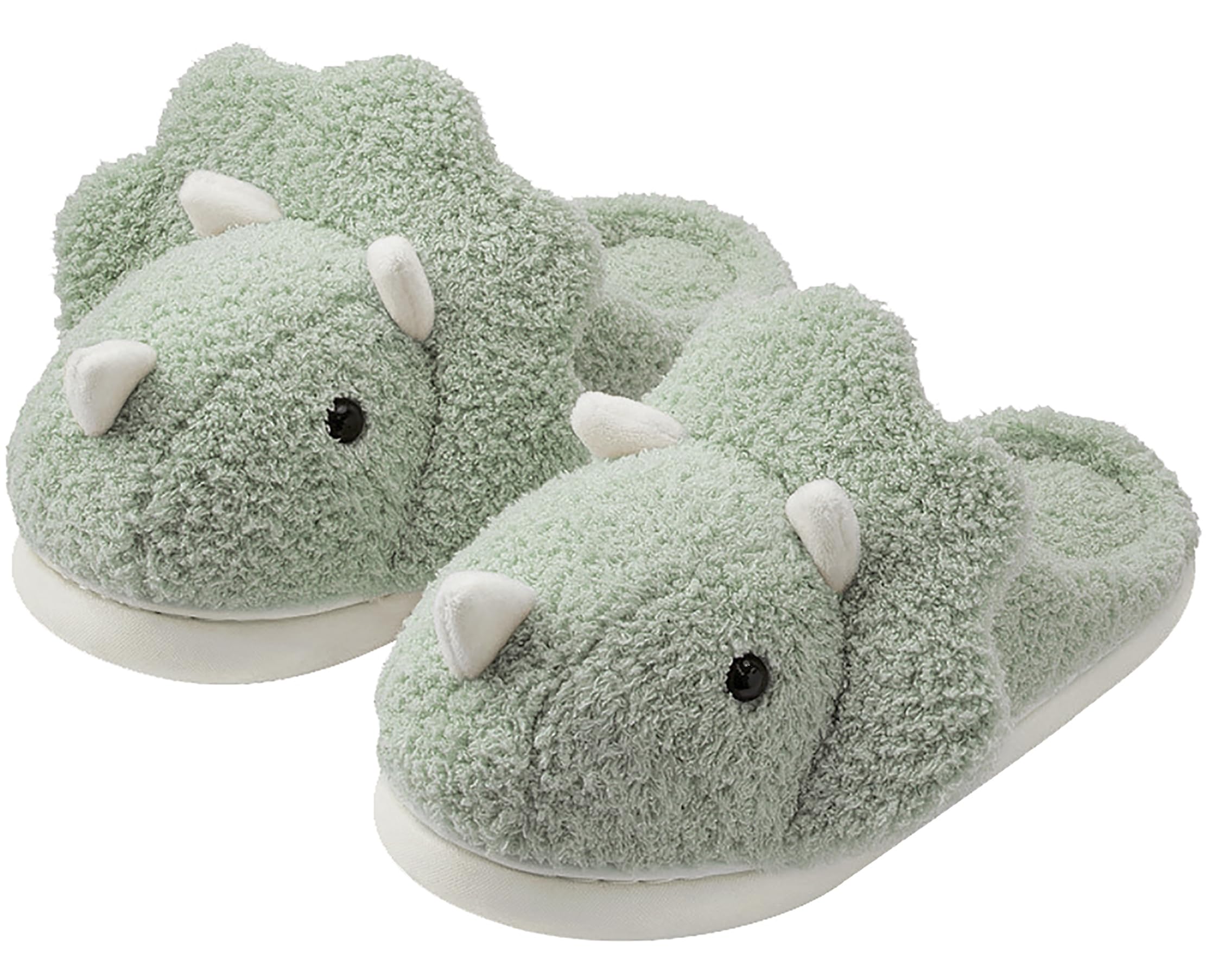 Unisex Dinosaur Slippers - Soft Plush House Slippers for Men & Women, Cozy Fuzzy Winter Sandals for Indoor & Outdoor Use - Perfect for Home, Lounge & Gift Giving (2024 New Style)