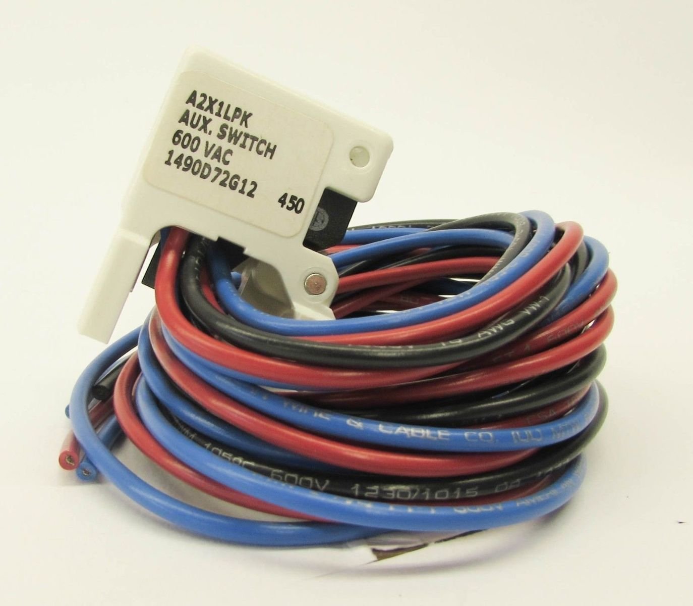 Cutler Hammer A2X1LPKN New Auxiliary Switch Series C Type F Circuit Breaker - Perfect for Industrial Electrical Panels and Power Distribution Systems