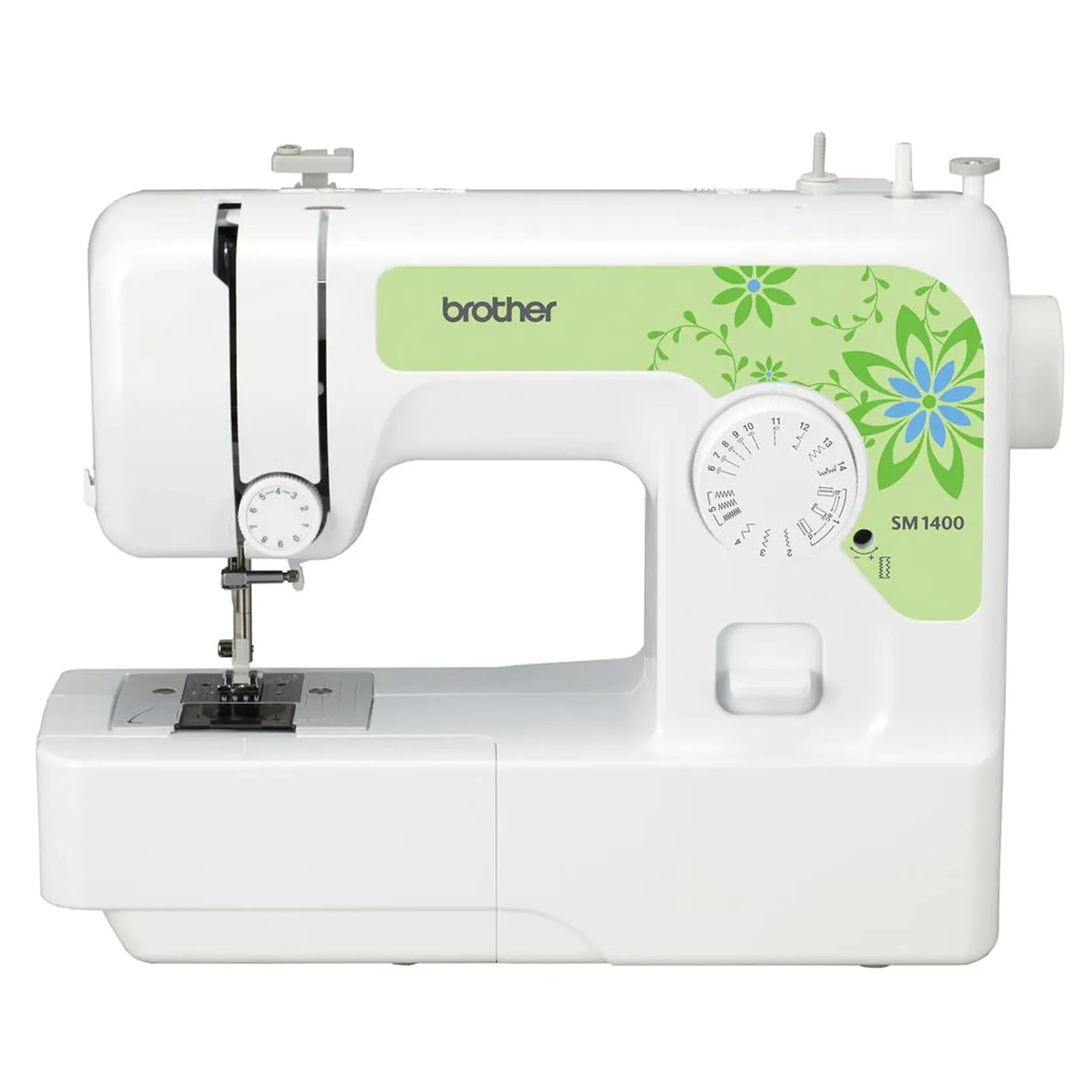 Brother 14-Stitch Sewing Machine for Beginners | Compact White Sewing Machine for Home Use | Perfect for Quilting, Dressmaking & DIY Crafts