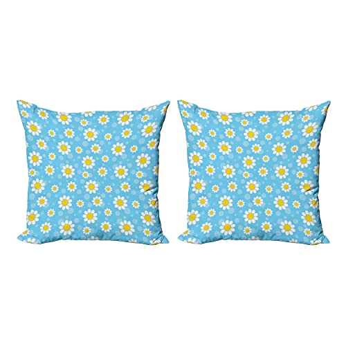 Yellow White and Blue