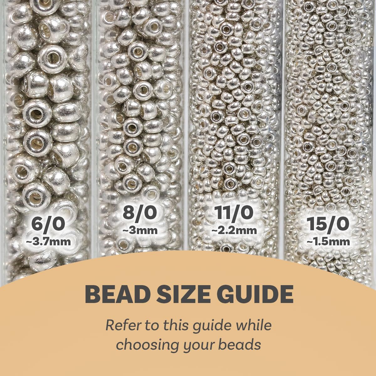 Miyuki Delica Beads Silver Lined Red - High-Quality Japanese Seed Beads for Jewelry Making, DIY Crafts, and Beading Projects | Perfect for Bracelets, Necklaces, and Home Decor