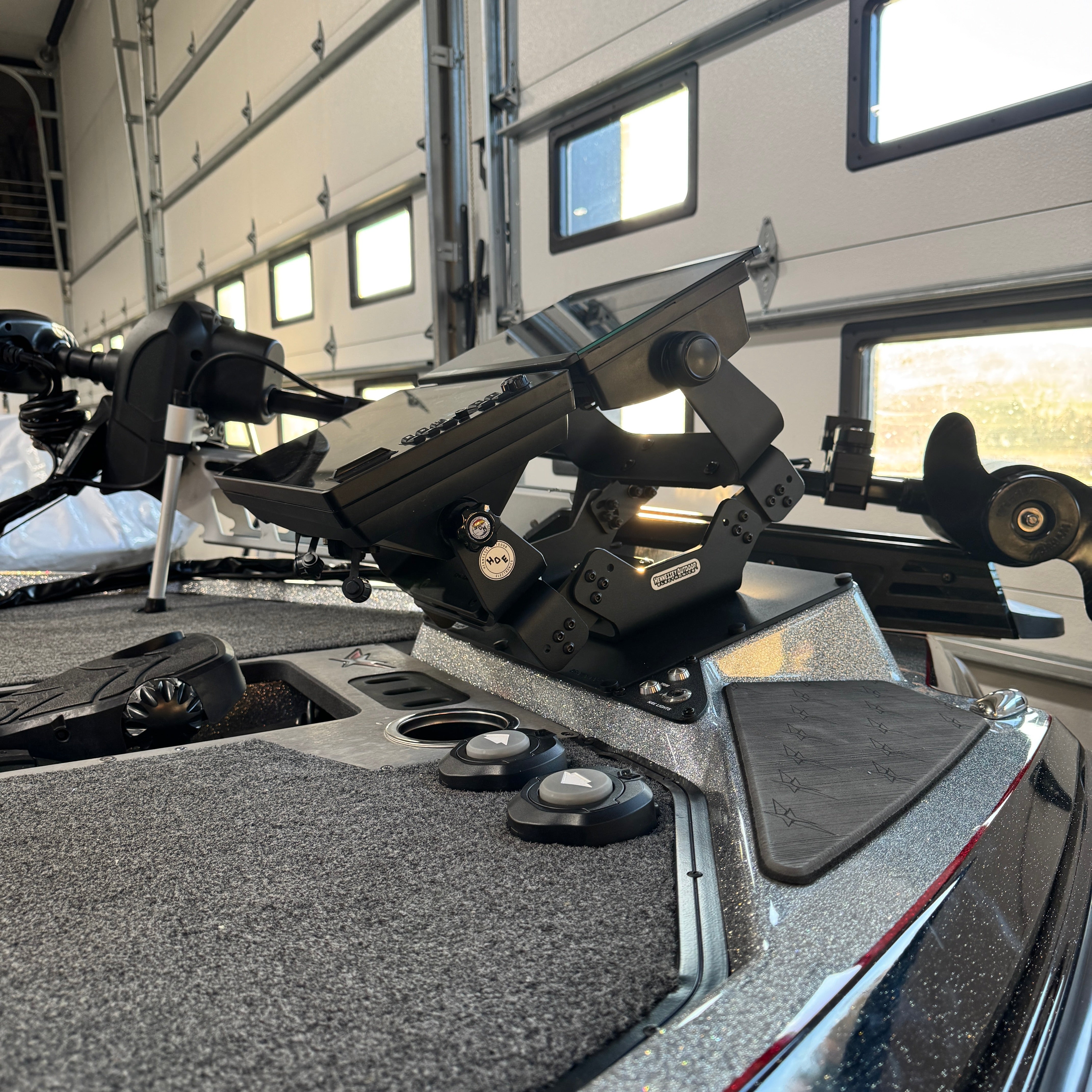 H.O.E. Dual Bow Mount System for Vexus VX Series 2020+ & VXS20 2024+ | Premium Boat Accessory for Fishing & Marine Navigation