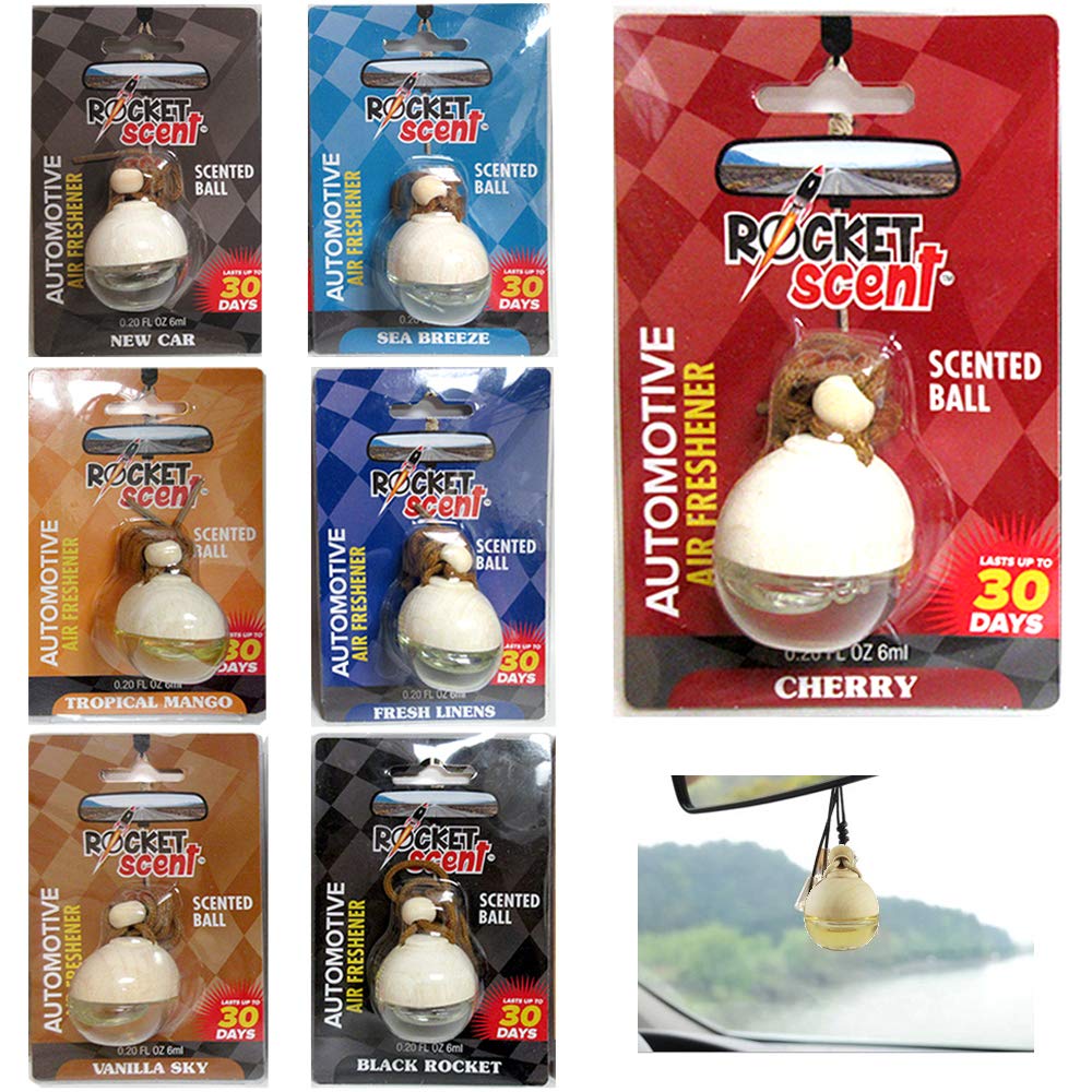 4-Piece Hanging Air Freshener Diffuser Bottles for Car, Home & Office - Long-Lasting Scented Perfume Oil Diffusers | Perfect for Vehicles, Work Desks & Small Spaces