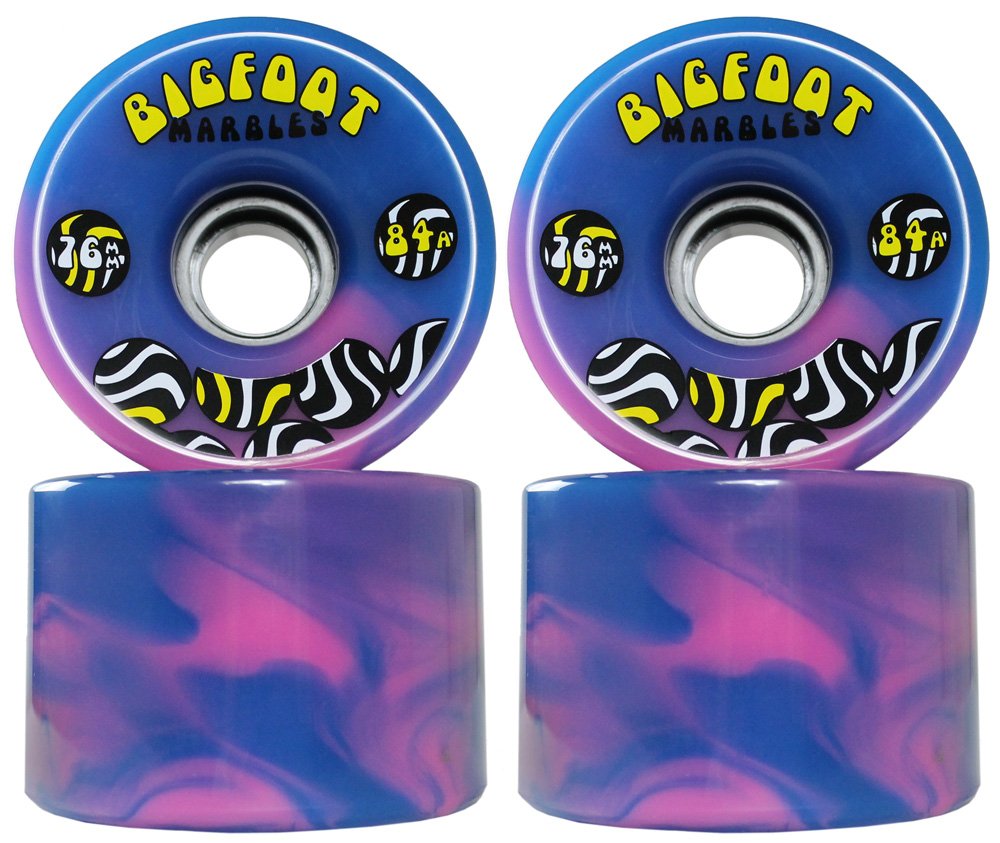Bigfoot Marbles Swirl - Colorful Glass Marbles for Kids, Collectors & Home Decor | Perfect for Games, DIY Crafts & Gifts