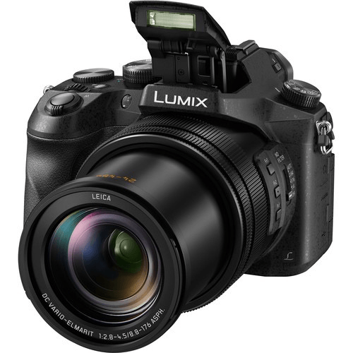 Panasonic Lumix DMC-FZ2500 4K Digital Camera with 20x Zoom - Open Box | Perfect for Travel Photography & Vlogging