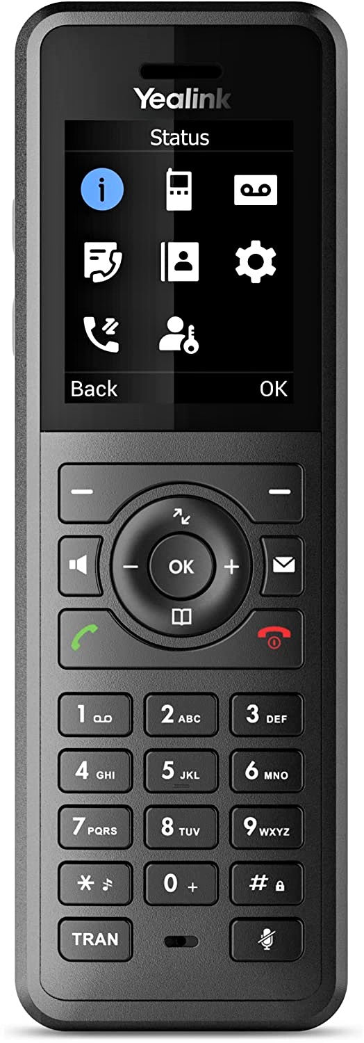 Yealink W57R DECT Cordless Handset for Business VoIP Phone System - Wireless Headset with HD Voice, Long Battery Life - Ideal for Office, Call Center & Remote Work