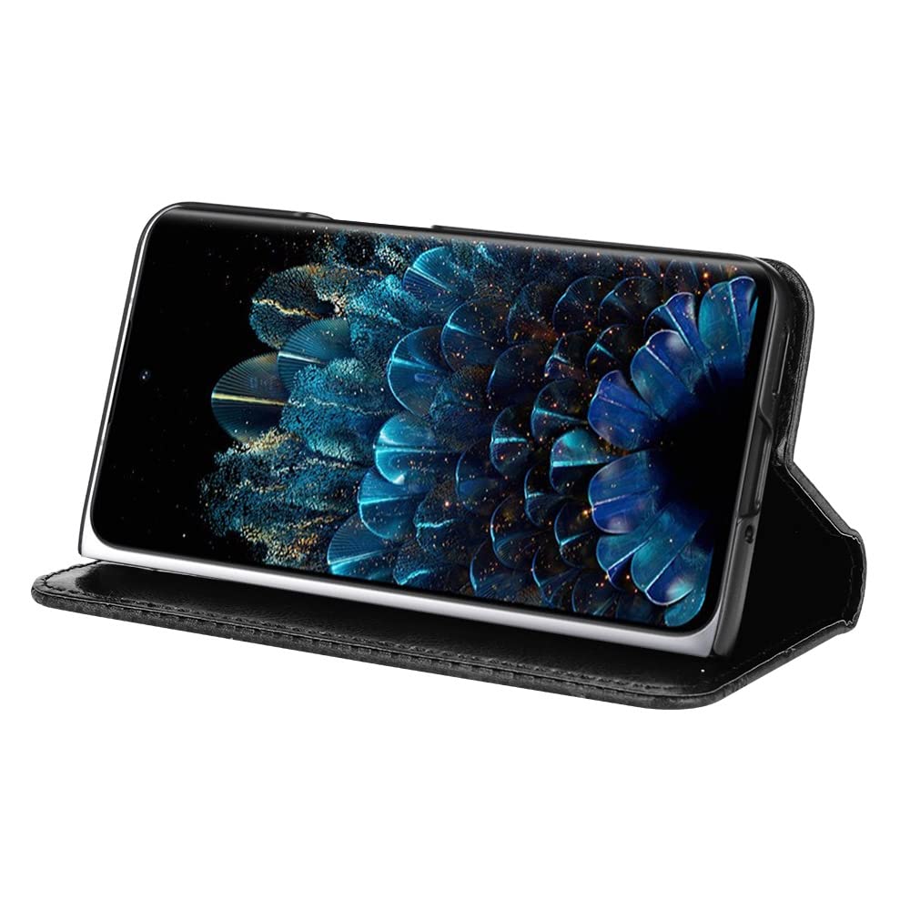 Premium PU Leather Flip Cover Case for Oppo Find N (2021 5G PEUM00) - Slim Protective Phone Case with Card Slots | Perfect for Business, Travel & Daily Use